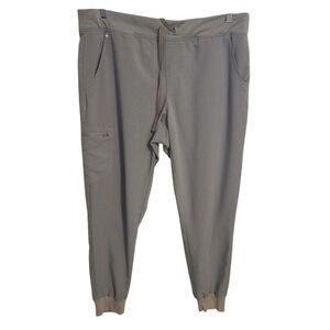FIGS | Women's Gray Zamora Medical Scrubs Jogger Pants (Size XL)